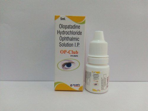 Olopatadine 0.1% Eye Drop Age Group: Adult