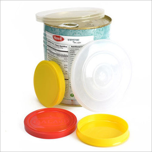 Multicolor Tin Cover Plastic Cap