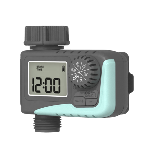 Cyan Mini Digital Tap Water Timer