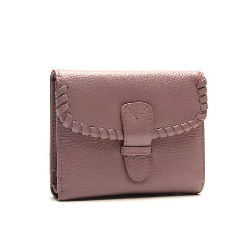 Pink Leather Wallets Clutch Bags