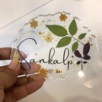 Resin Coasters - Color: Multi