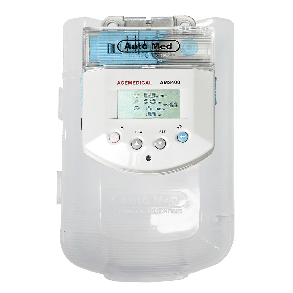 AutoMed Series (Infusion pump ambulatory disposable PCA pain management medical reusable)