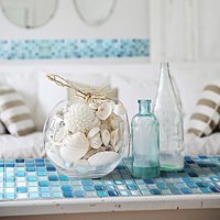 Beaustile N.Blue  (sheet- tile self-adhesive glasslike home decoration interior DIY)