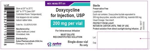 Doxycycline For Injection