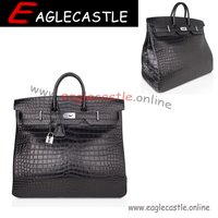 Black 2021 Pu Handbags For Woman Crocodile Pu Handbag High Capacity Laptop Bag Ladies Fashion Handbag For Daily Life