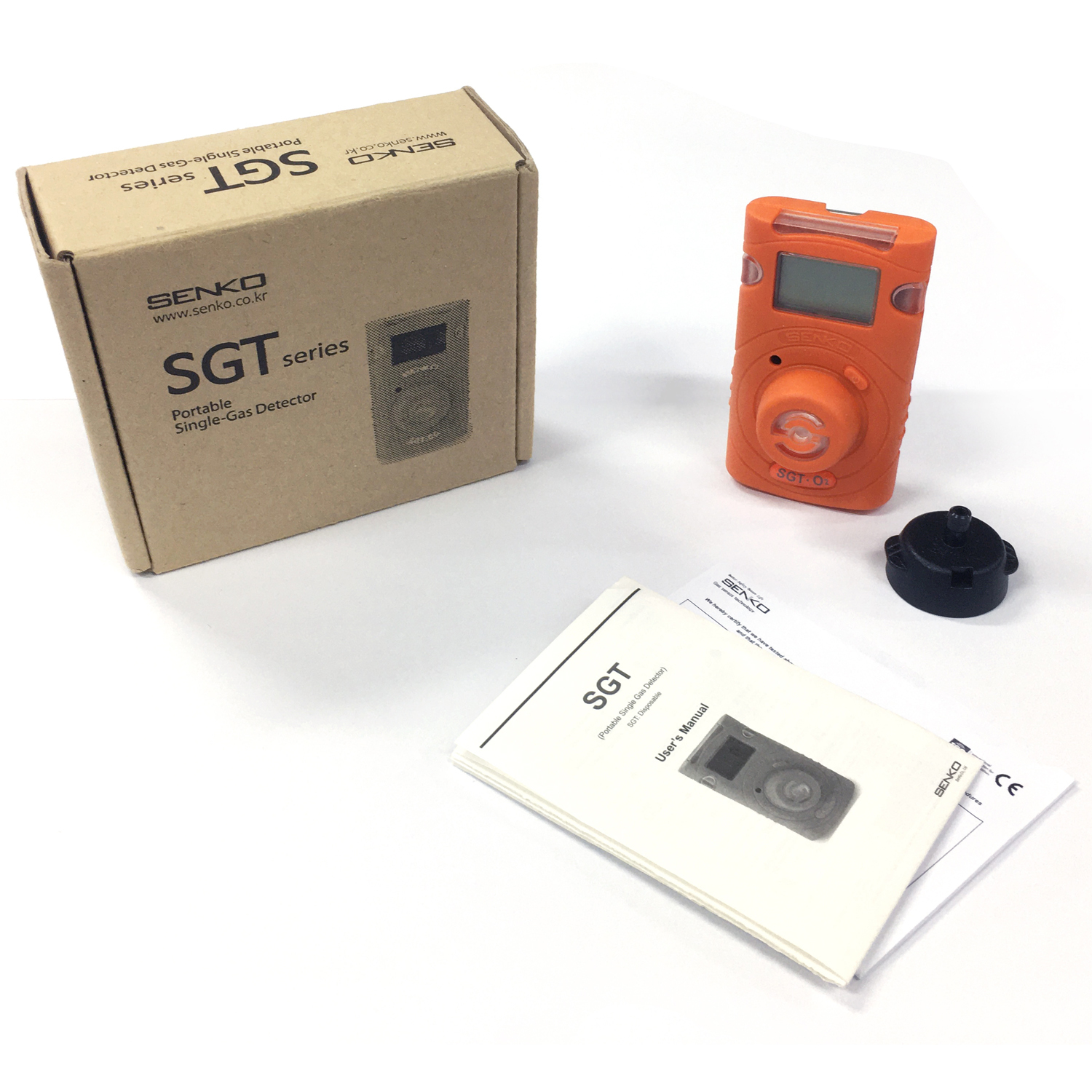 SGT Standard Single Gas Detector (Industrial Gas sensor Maintenance Free Battery included)