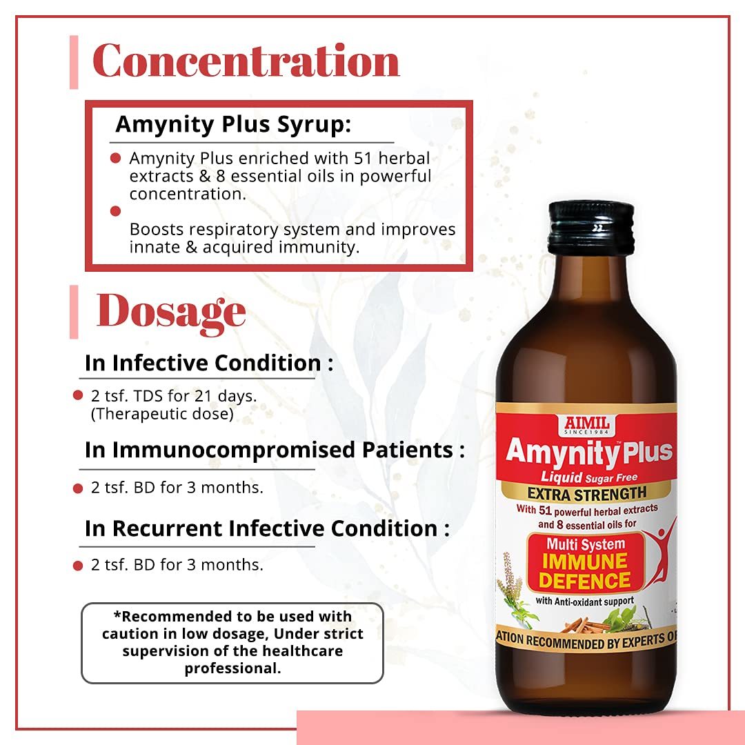 AIMIL Amynity Plus Syrup - 200ml