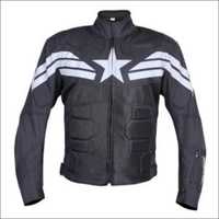 Motorcycle Captain Black Jacket