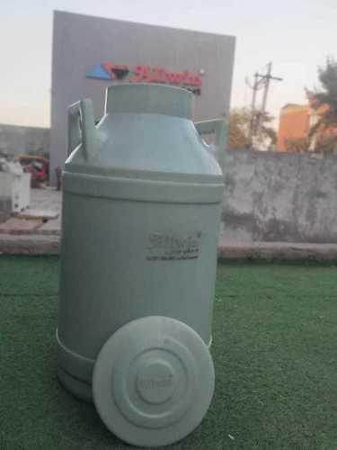 Grey Insulated Milk Can