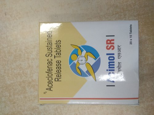  एसीक्लोफेनाक 200 एमजी एसआर टैबलेट विशिष्ट दवा