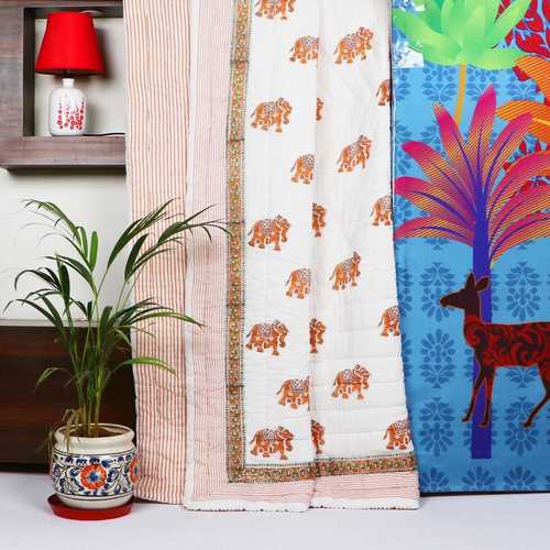 Jaipuri  Block Printed Fine Quilts