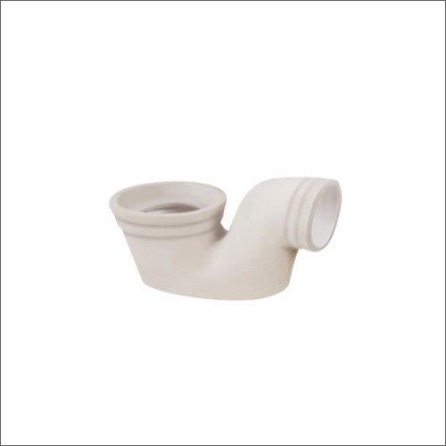 White P Shape Ceramic Trap