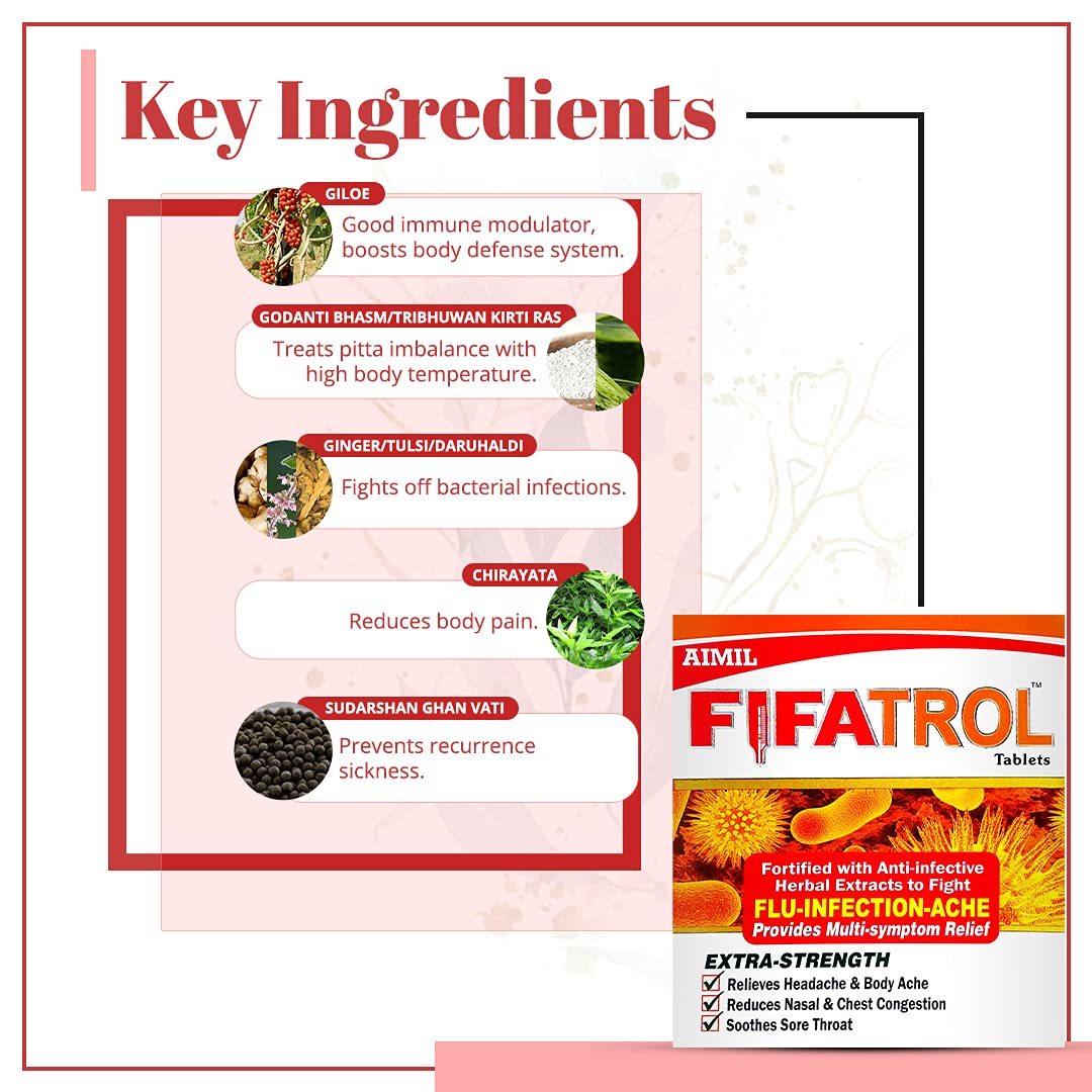 AIMIL Fifatrol Tablets Natural Immunity Booster