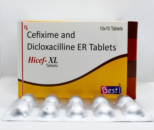 CEFIXIME 200 mg+Lactic acid bacillus 2.5 billion spores Dispersible tablets