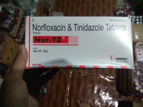 NOR TZ TABLET (NORFLOXACIN 400MG & TINIDAZOLE 600MG)