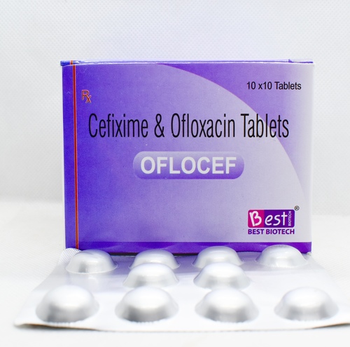 Cefixime 200mg + Ofloxacin 200mg