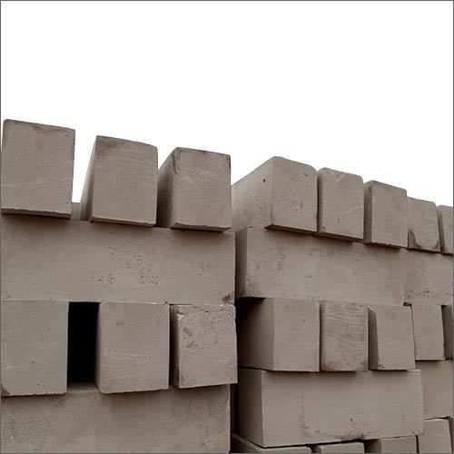 Gray Interlocking Cement Block