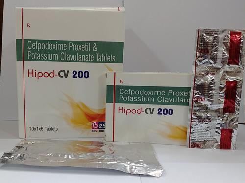 Cefpodoxime 200 mg+Potassium Clavulanate 125 mg  tablets