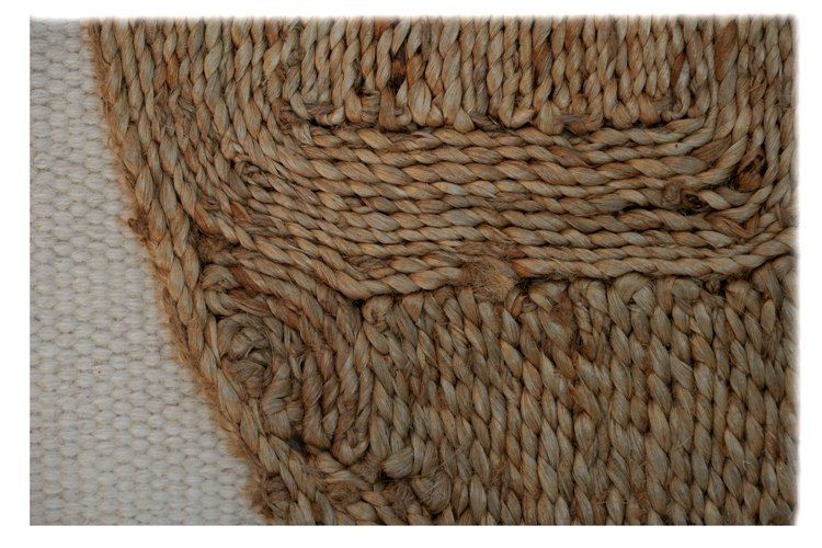 Hand Woven Jute Braided Round Carpet