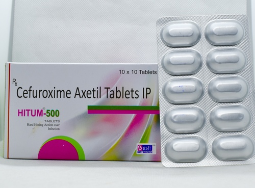 Cefuroxime Axetile Tablets 500 mg