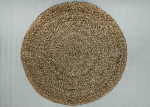 Natural Hand Woven Jute Braided Carpet