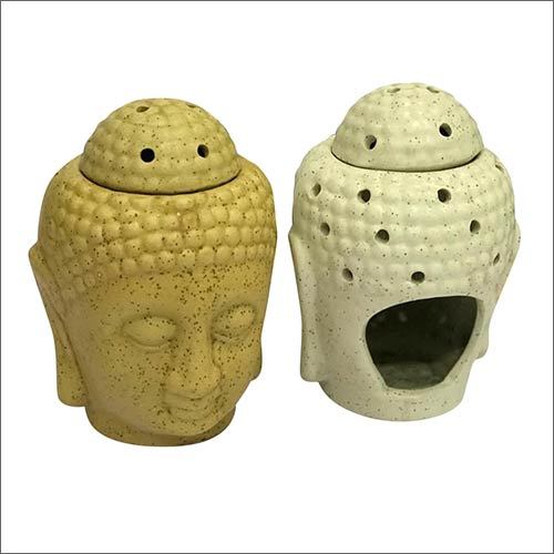 Buddha Ceramic Aroma Lamp By M/S H A U K CERAMIC HANDICRAFT