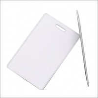 Pvc Clamshell Cards - Polyvinyl Chloride, Rectangular, White Color, 1-3 Millimeter Thickness, 13.56 Megahertz Frequency | Durable And Versatile Design