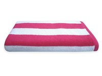 Divine Overseas Cotton Velour Bath Towel - Cabana Stripes