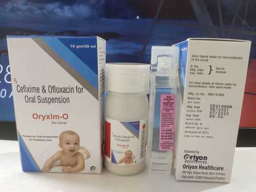 Cefixime Ofloxacin Dry Syrup