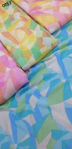 Digital Printed Fabric - Georgette Material, Big Width, Custom Length | Exceptionally Soft, Light Weight, Available in Different Colours