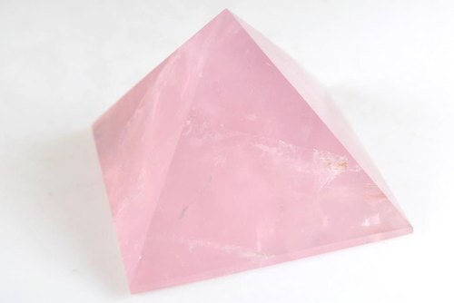 Prayosha Crystals Rose Quartz Pyramid