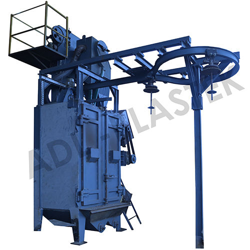 O Loop Hanger Shot Blasting Machine