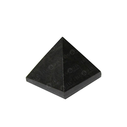 Prayosha Crystals Black Agate Pyramid