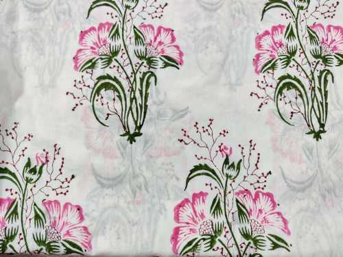 Jaipuri Floral Printed Cotton Fabric