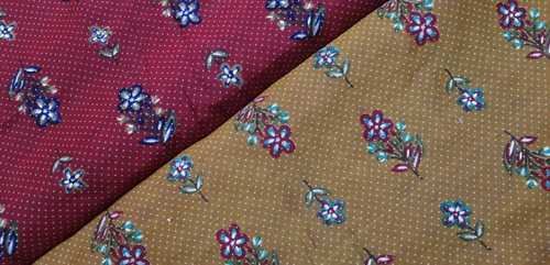 Digital Printed Fabric - Georgette, Soft & Lightweight | Available in Various Colors, Custom Length (Meters), Printed Pattern for Garment Industries