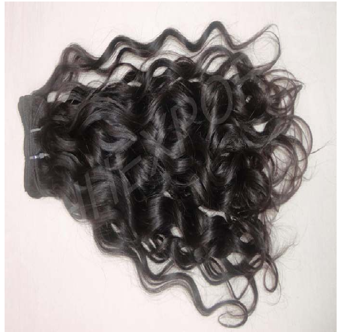 Certified 100% Natural Unprocessed Curly Virgin Hair Extensions