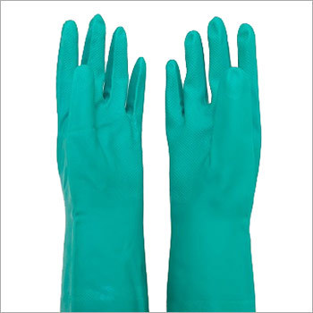 Chemisafe-Nitrile Gloves Flocklined