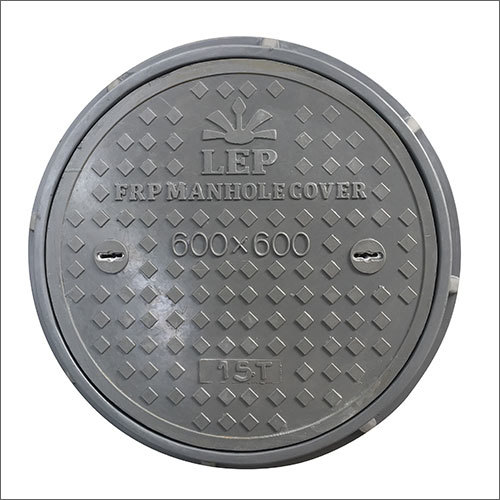 600 Diameter FRP Circular Manhole Cover By LEP FRP PRODUCTS