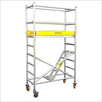 Narrow Span Aluminium  Mobile Mini Scaffolding Tower