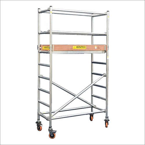 Narrow Span Aluminium  Mobile Mini Scaffolding Tower
