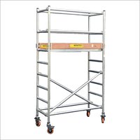 Narrow Span Aluminium  Mobile Mini Scaffolding Tower