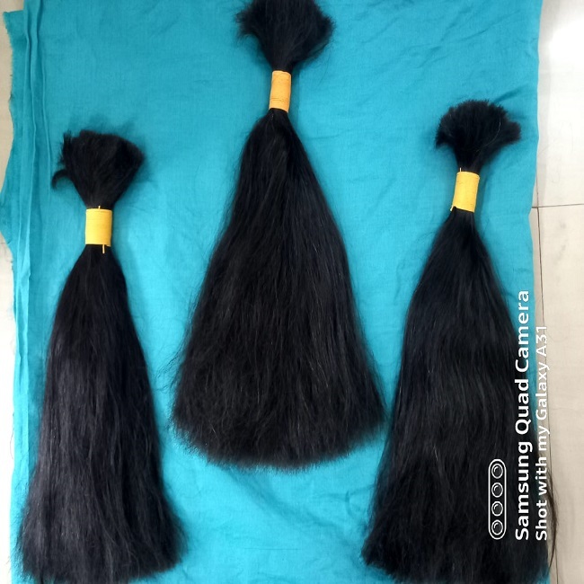 Super Soft Shiny Indian Double Drawn Hair