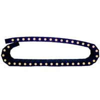 PVC FLEXIBLE CABLE DRAG CHAIN (35x50 closed type)