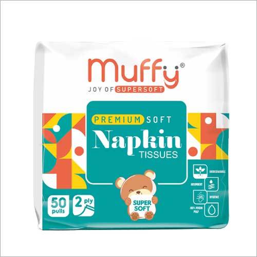 Muffy Premium Soft Napkin Tissues 50 Pulls 2 Ply