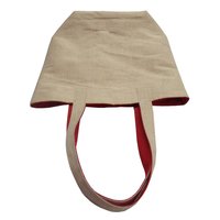 Reversible Handled Style Canvas And Juco Tote Bag
