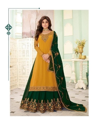Ladies Faux Georgette Suit