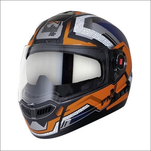 Steelbird Flip Up PNX D V Black And Orange Helmet