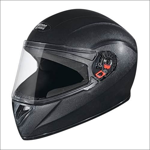 Studds Full Face Crest Black Helmet By K K HELMETS
