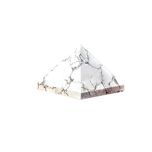 Prayosha Crystals Howlite Pyramid
