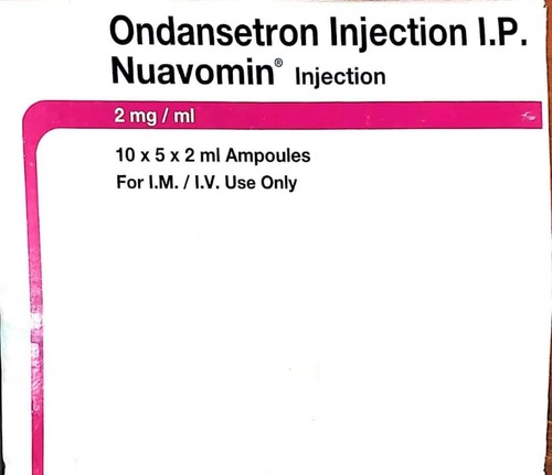 Nuavomin Injection - 2mg/ML Liquid | Anti-Nausea and Anti-Vomiting Treatment for Chemotherapy and Post-Operative Recovery